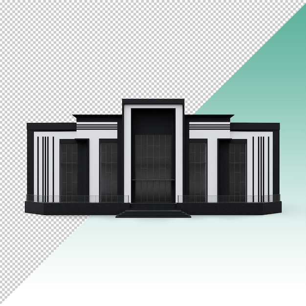 Immeuble de bureaux isolé