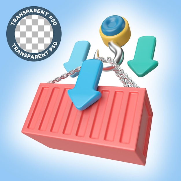 Importar icono de ilustración 3D