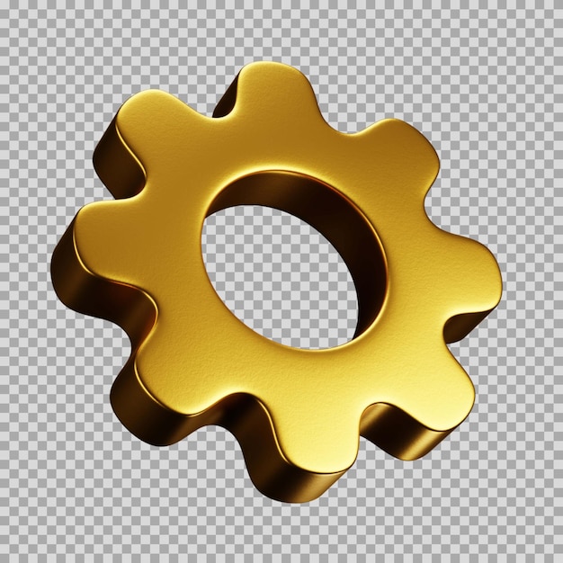 Impostazione 3D di icona premium dinamica