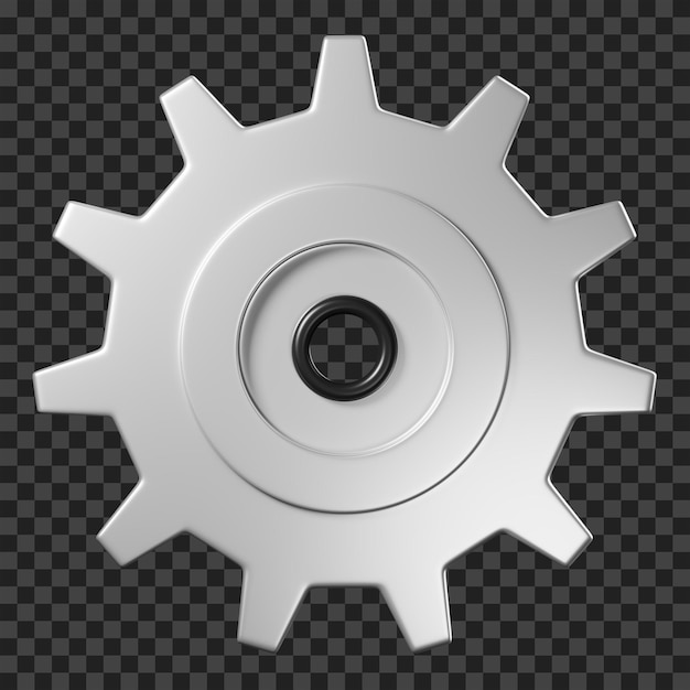 Impostazione dell'illustrazione 3D. Impostazione dell'icona 3D.