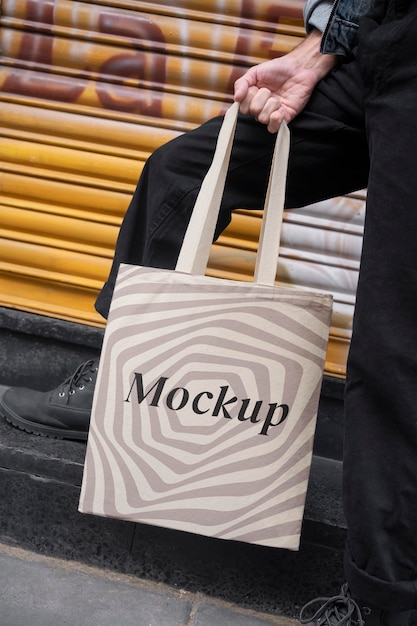 Impresión óptica en el modelo de la bolsa de equipaje