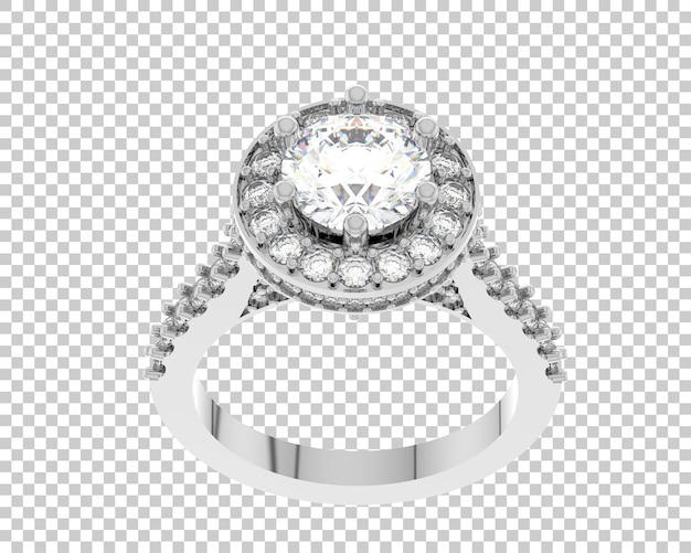 El impresionante anillo de diamantes Halo