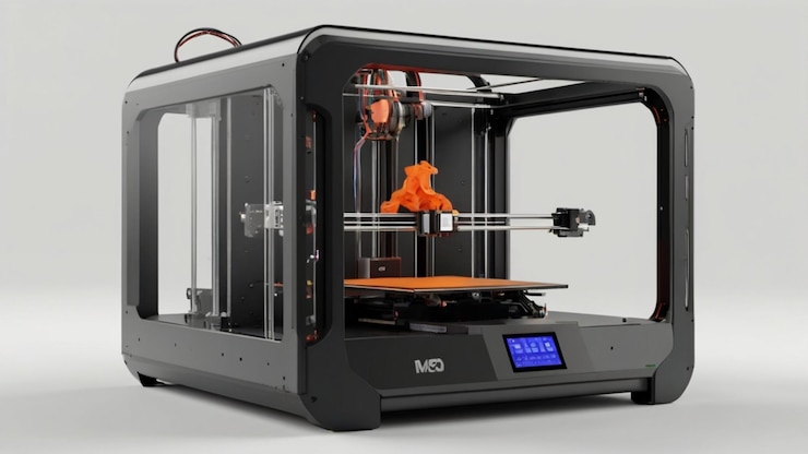 PSD impresora 3d compacta con fondo transparente
