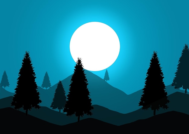 in der Nacht