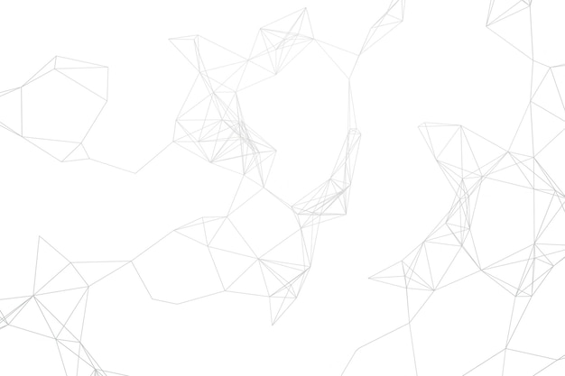 Incredibili modelli di linee geometriche polimorfe su tela trasparente Danza di forme e simmetria
