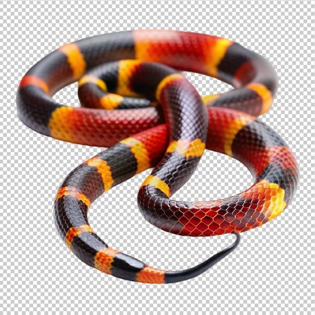 Un increíble personaje de serpiente en 3D.