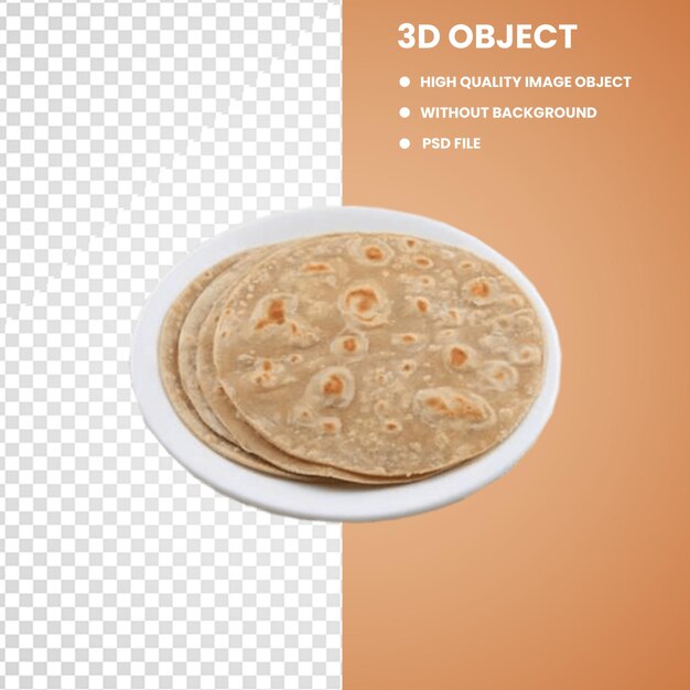 PSD indische küche chapati