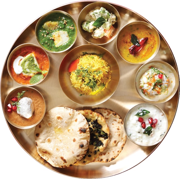 indisches Thali Thali indisch