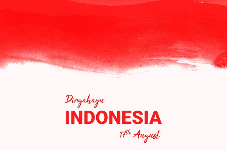 PSD indonesia independence day banner template