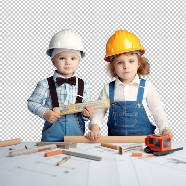 PSD industrie de la construction et les enfants