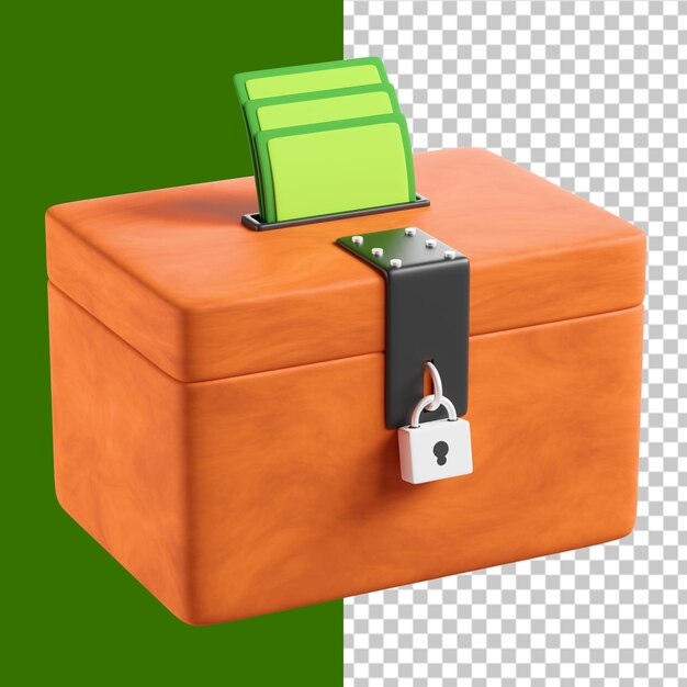 Infaq Ramadán 3d ilustración