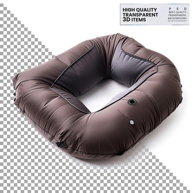 un inflatable salvavidas inflatable inflatable en una forma cuadrada