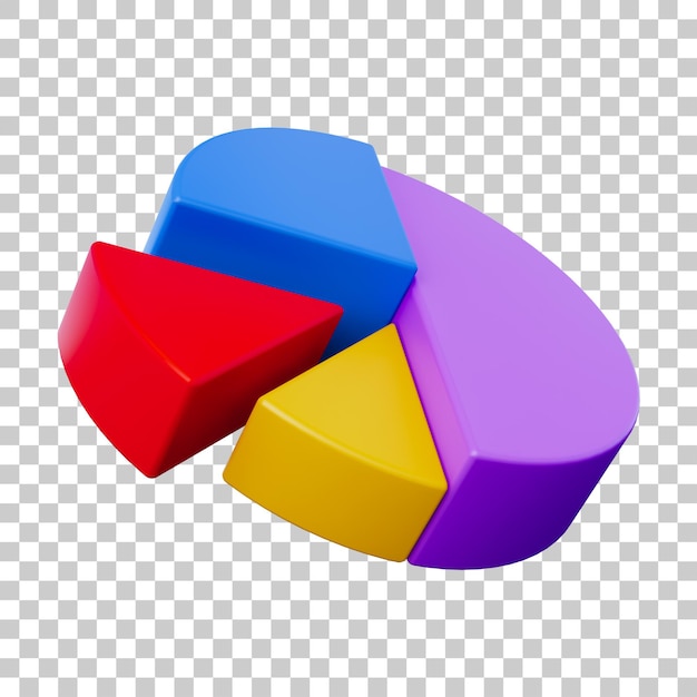Infografis Bagan 3D Ikon