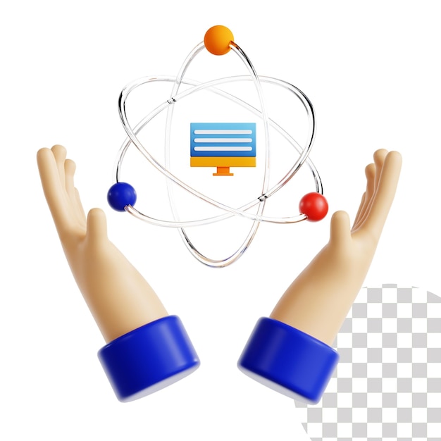 Informatik 3D-Illustration