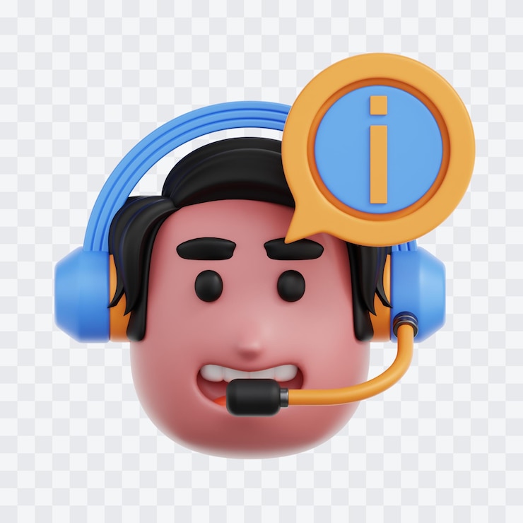 PSD information 3d illustration