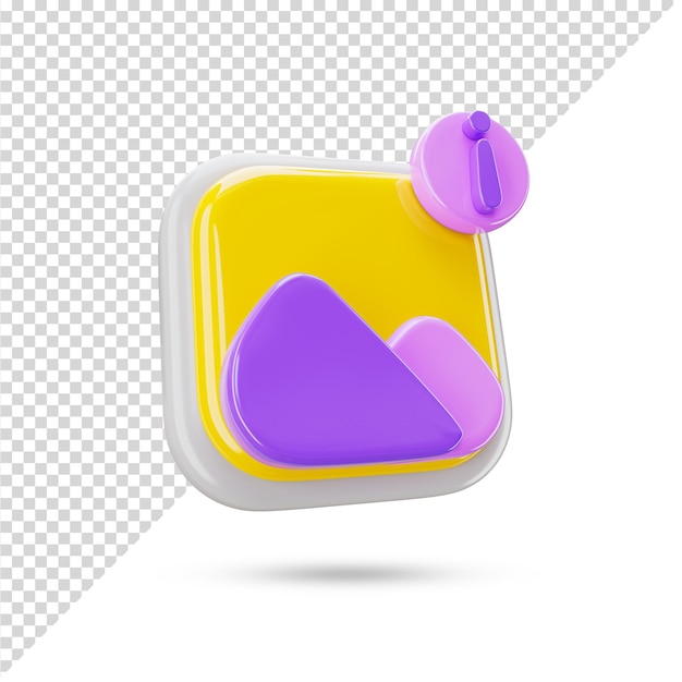 informations sur l'image icône transparente 3d rendu 3d symbole et signe 3d