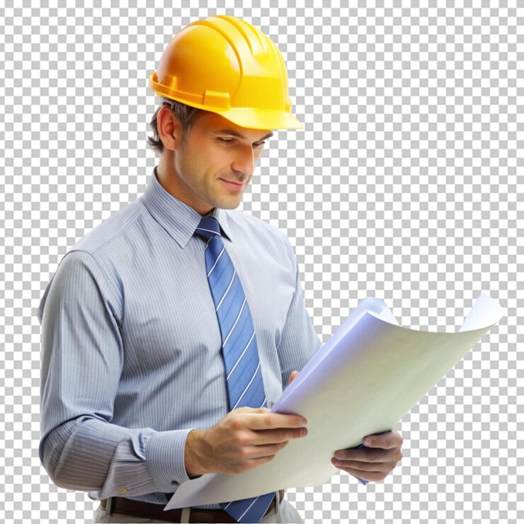 PSD ingeniero contratista masculino