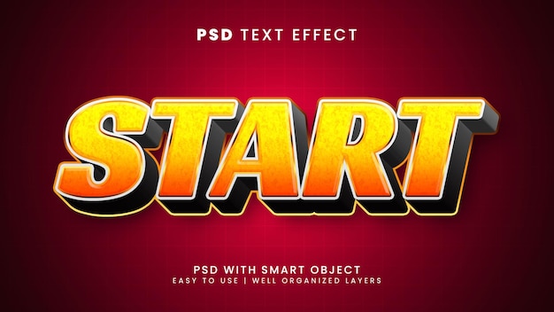 Inicie el efecto de texto editable con carreras y estilo de texto rápido