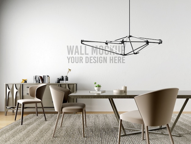 Innenesszimmer Wallpaper Mockup