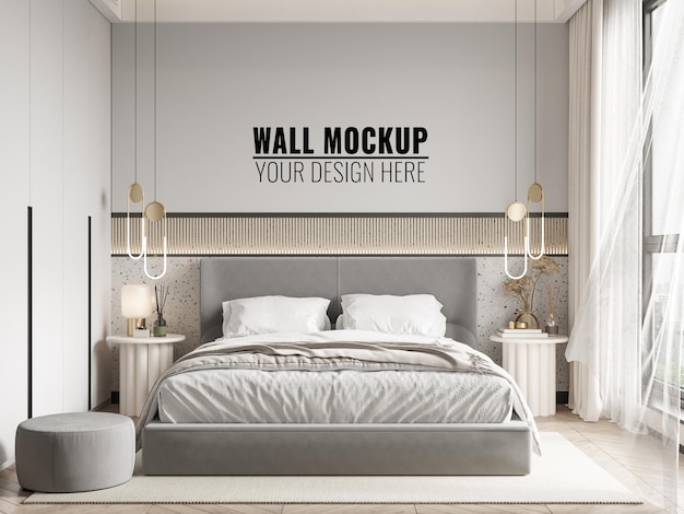 Innenschlafzimmer-Wandmodell