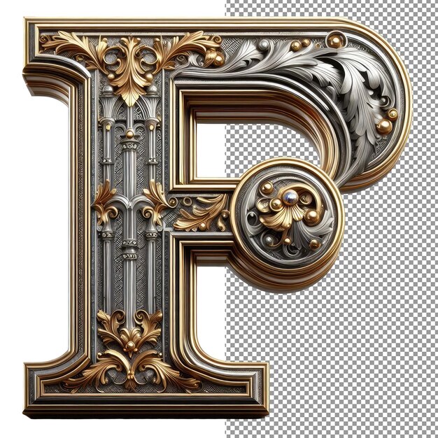 PSD innovative typographie einziger 3d-kreativbuchstaben in transparenz