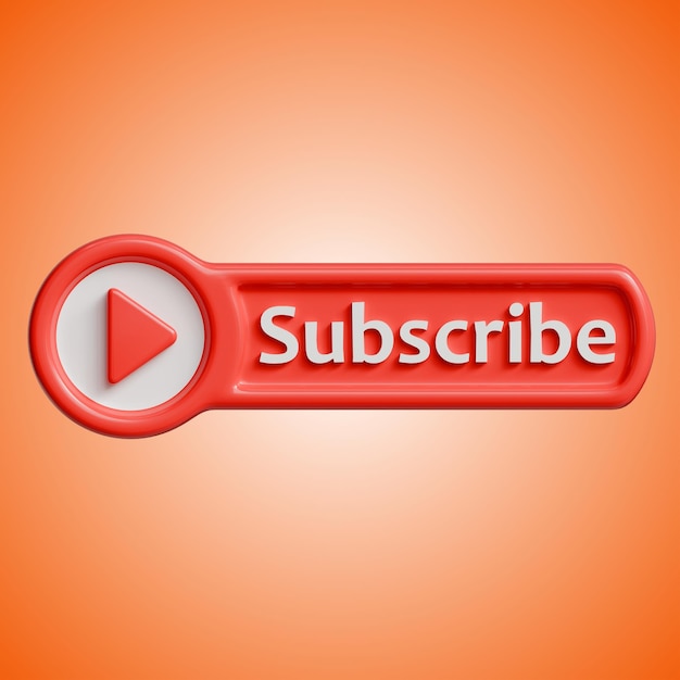 Inscrever-se Icon 3d