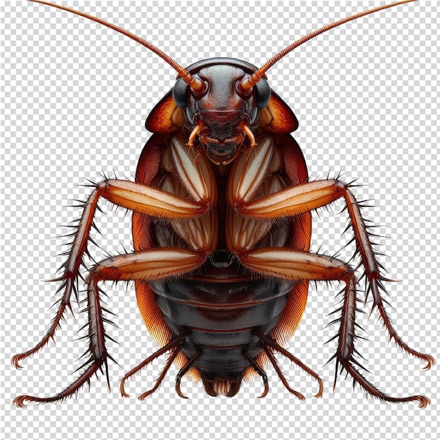 PSD un insecte qui est sur un écran avec une image d'un insecte dessus