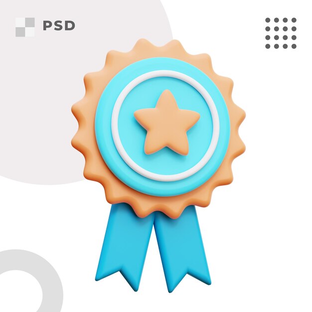 PSD insigne star vendeur