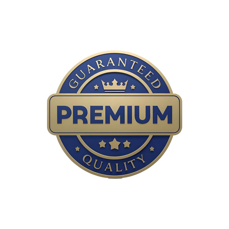 PSD insignia de calidad garantizada premium