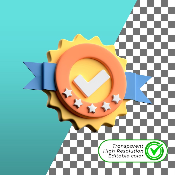 PSD una insignia colorida con un fondo de tablero de ajedrez y una cinta verde.