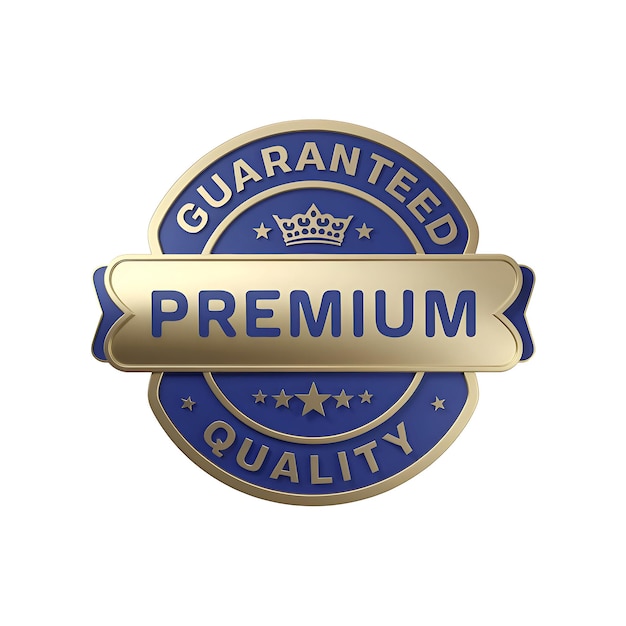 Insignia de Garantia de Qualidade Premium