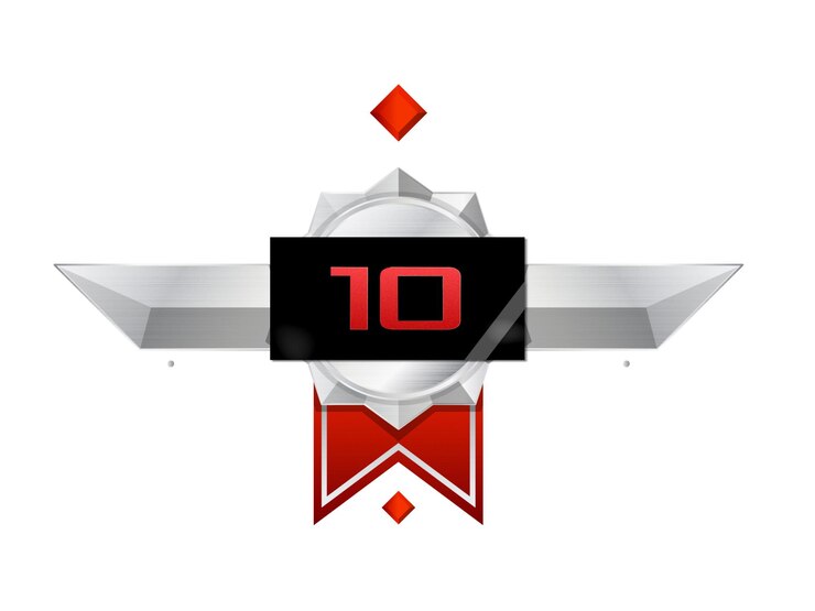 PSD insignia de logro de plata