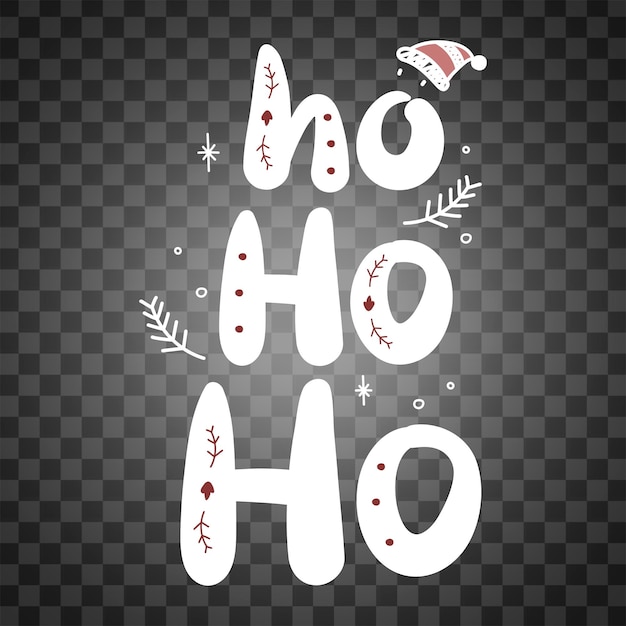 La insignia de Navidad png de fondo transparente