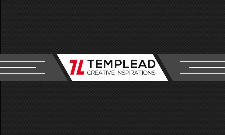 PSD inspiraciones creativas de templead logotipo corporativo moderno