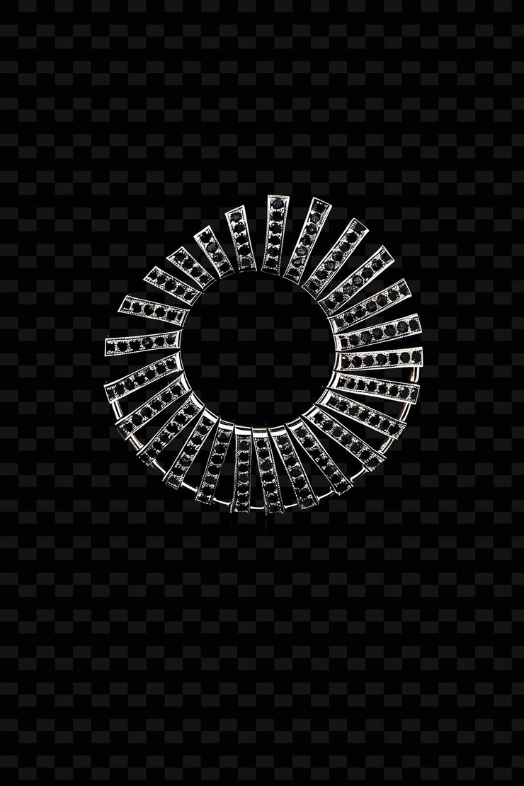 PSD inspirado en gatsby marco de oro blanco con diseño de abanico estampado con png diseño de fondo de lujo
