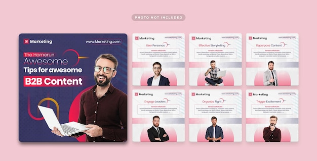 Instagram-karussellpost der agentur für digitales business-marketing