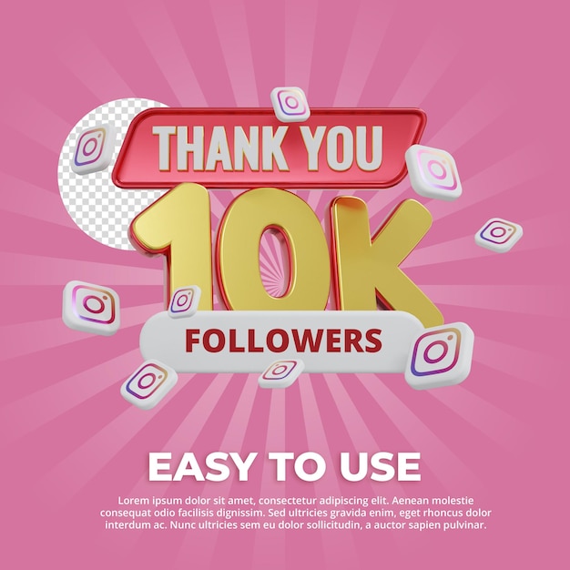 Instagram Merci Aux 10 000 Abonnés