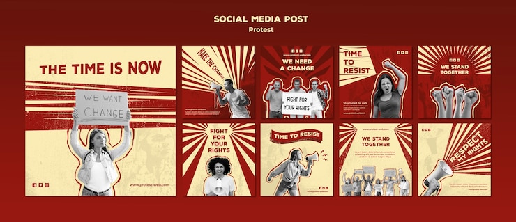 PSD instagram publica colección con protestas por los derechos humanos