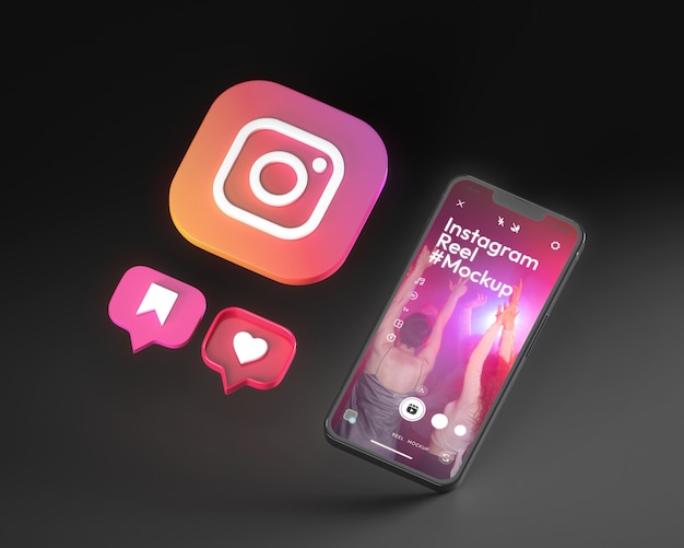 Instagram reel Smartphone-Modell