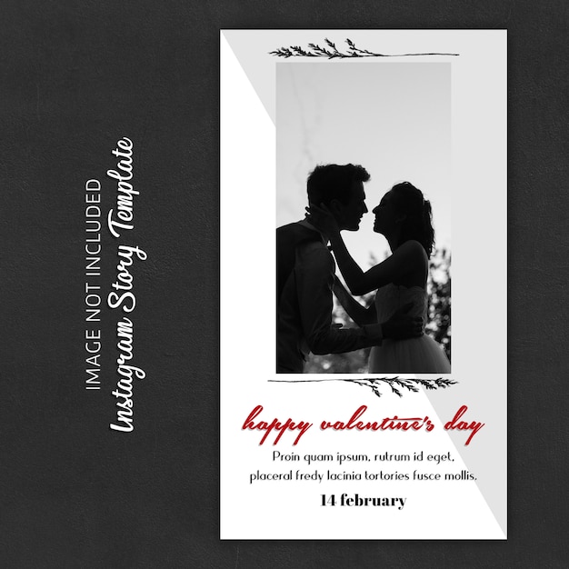 Instagram Story-Vorlagen zum Valentinstag