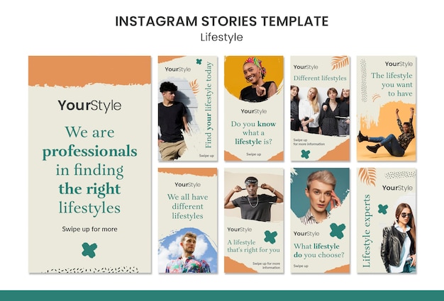 Instagram-Storysammlung für den persönlichen Lebensstil