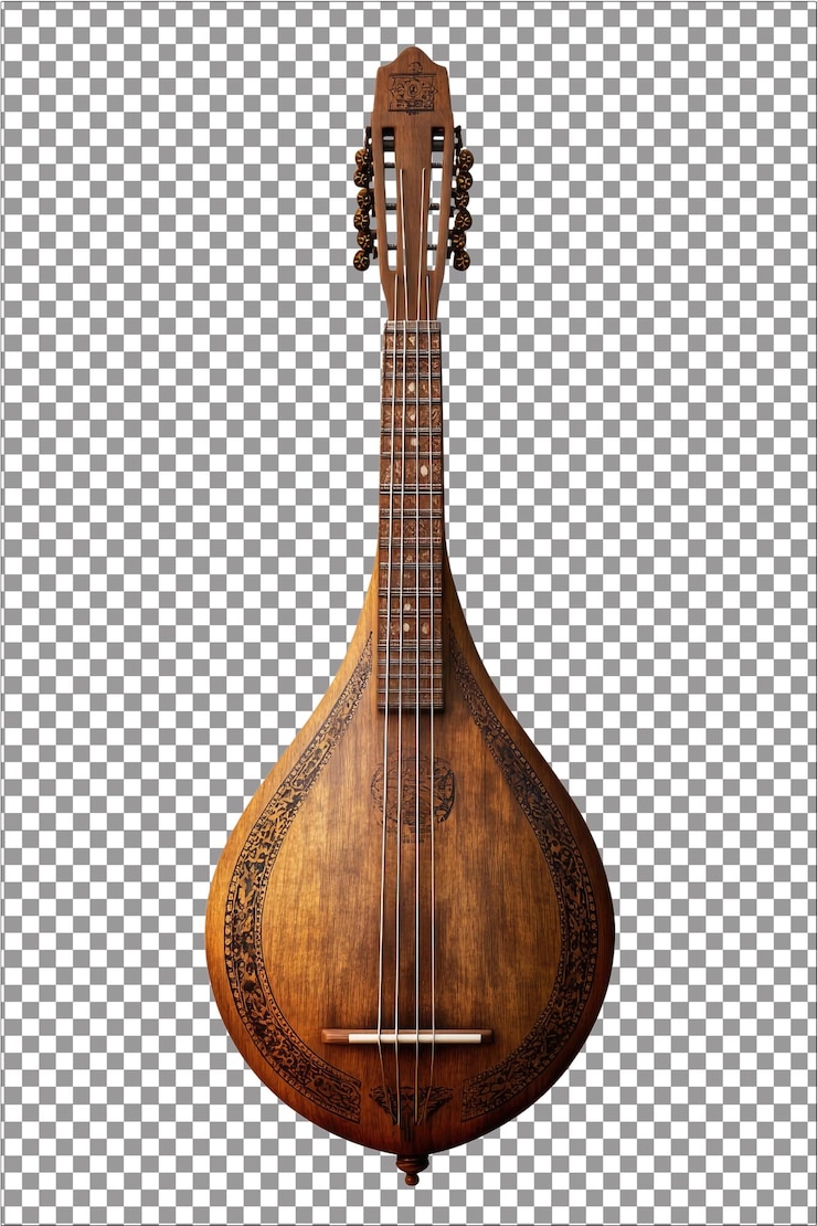 Instrumentos musicales para la expresión en celebraciones y tradiciones culturales Iso hiperrealista