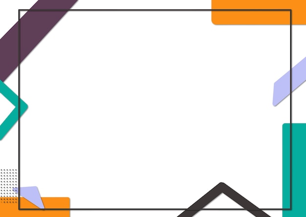Interessante modello di certificato geometrico astratto per un premio per il risultato