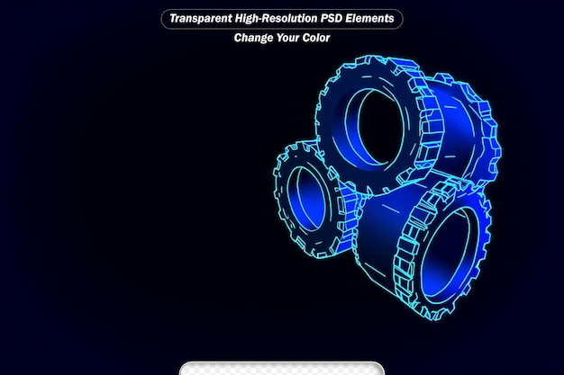 PSD interface de radar surround abstrata em base de malha