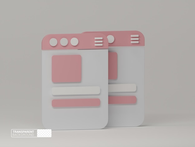 Interface utilisateur vierge