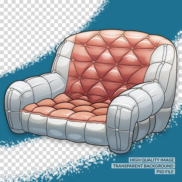 PSD interior de la casa 3d png clipart trasfondo aislado transparente