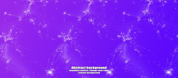 Interminable relámpago sin costuras y abstracción de estrellas con fondo colorido de textura aislada