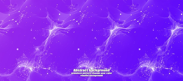 Interminable relámpago sin costuras y abstracción de estrellas con fondo colorido de textura aislada
