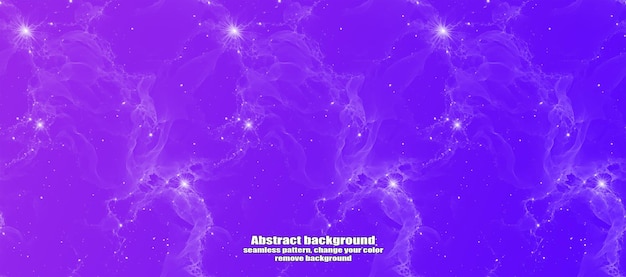 Interminable relámpago sin costuras y abstracción de estrellas con fondo colorido de textura aislada