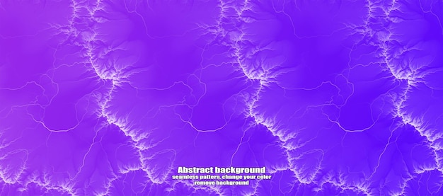 Interminable relámpago sin costuras y abstracción de estrellas con fondo colorido de textura aislada